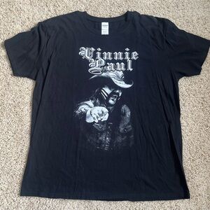 Vinnie Paul Black Graphic Tee